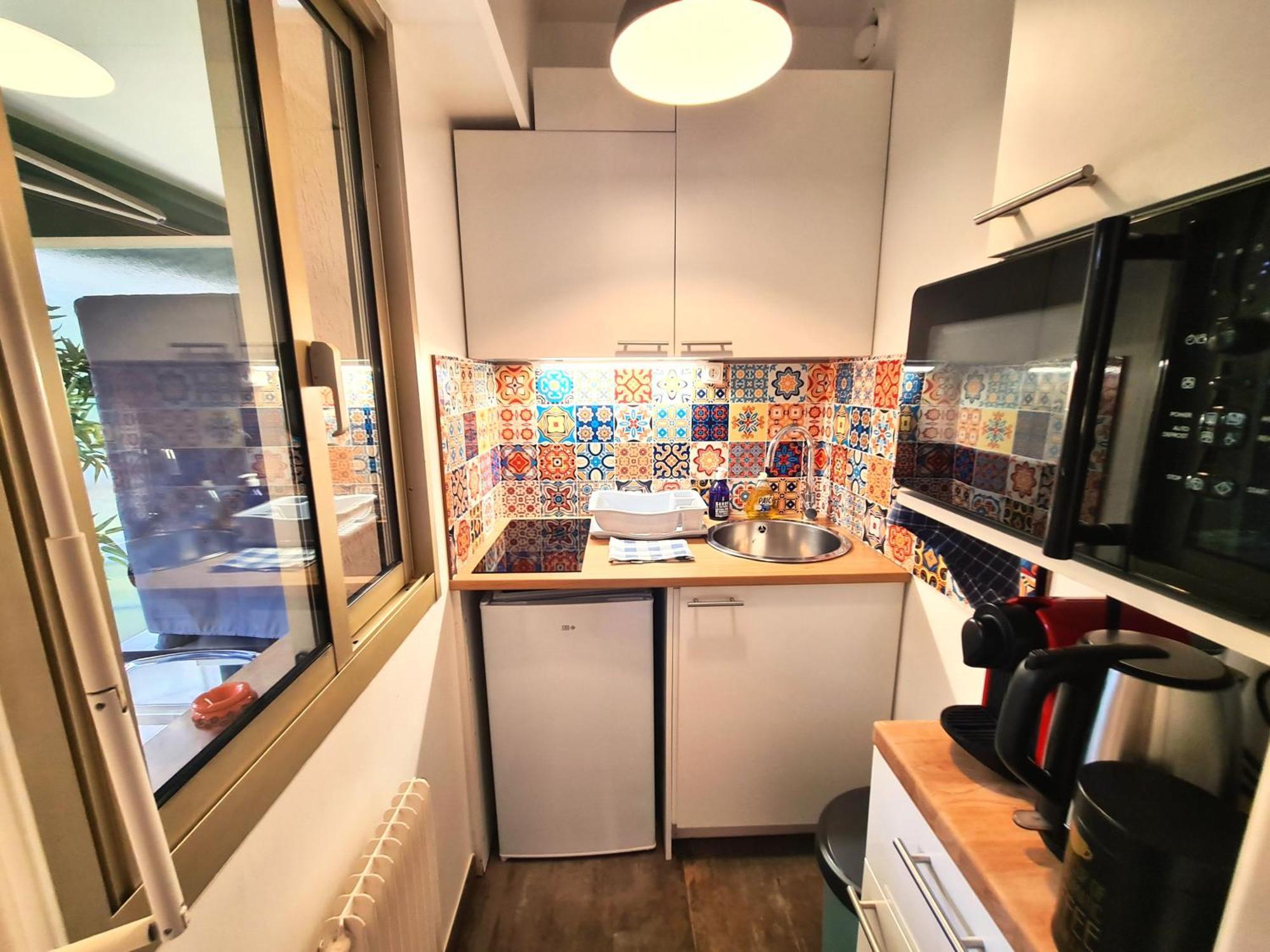 Studio Grande Terrasse A 5 Min De La Mer 尼斯 外观 照片
